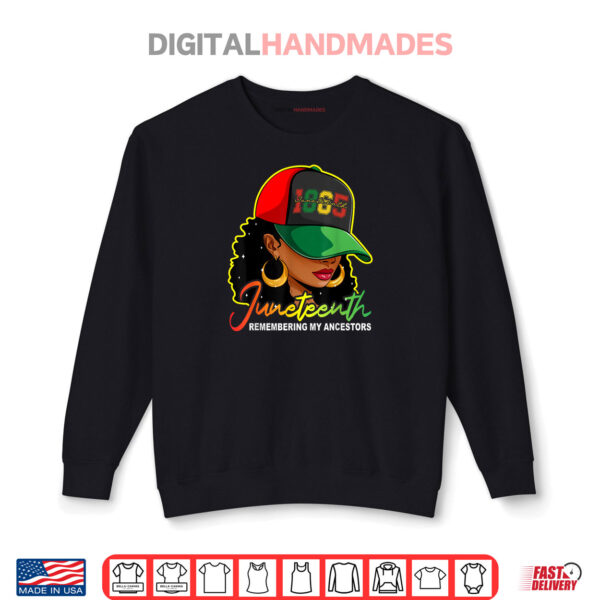 Sweatshirt Juneteenth Shirts Women Men African American Juneteenth 1865 Shirt