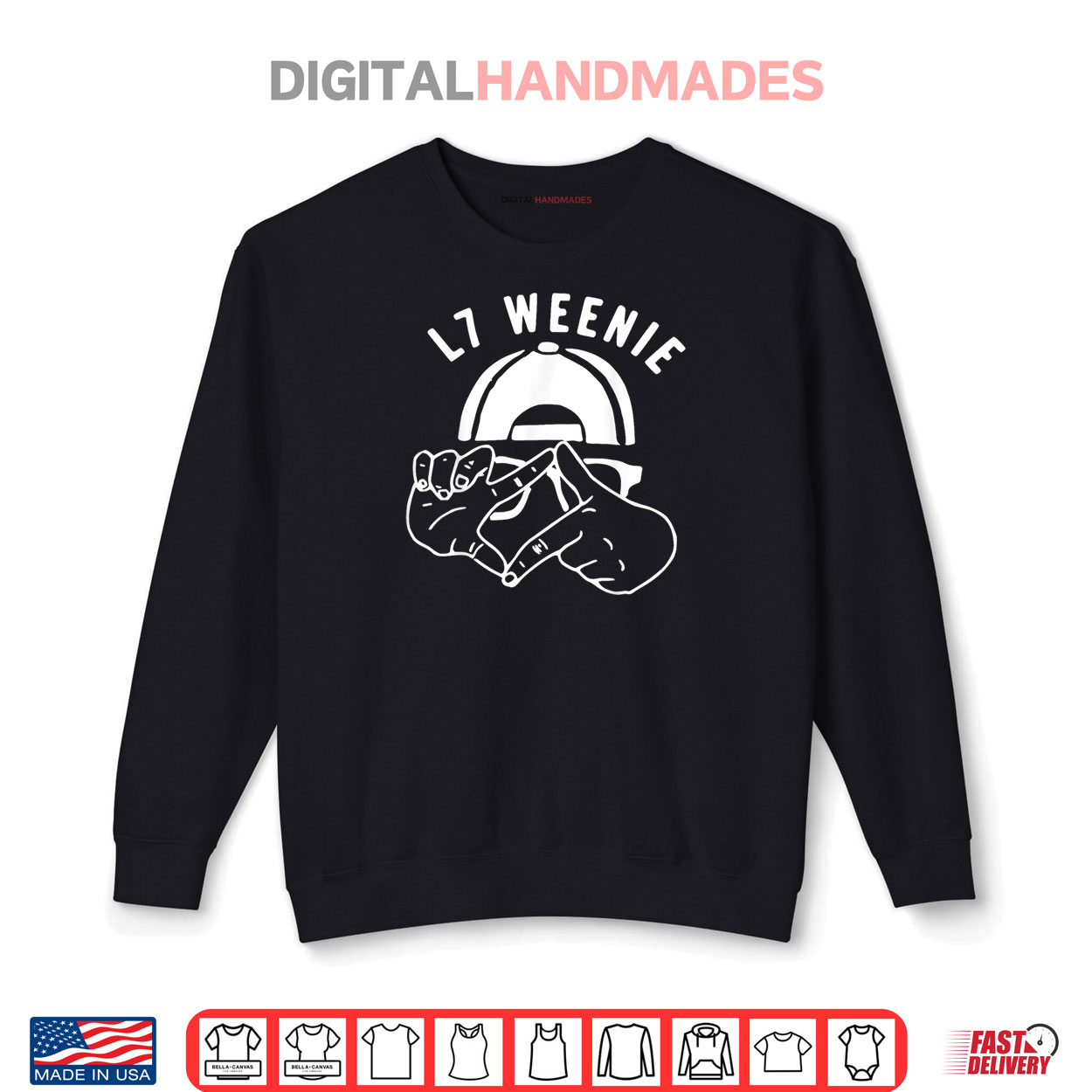 L7 Weenie Baseball Softball Season Apparel Shirt L7 Weenie Baseball Softball Season Apparel Shirt