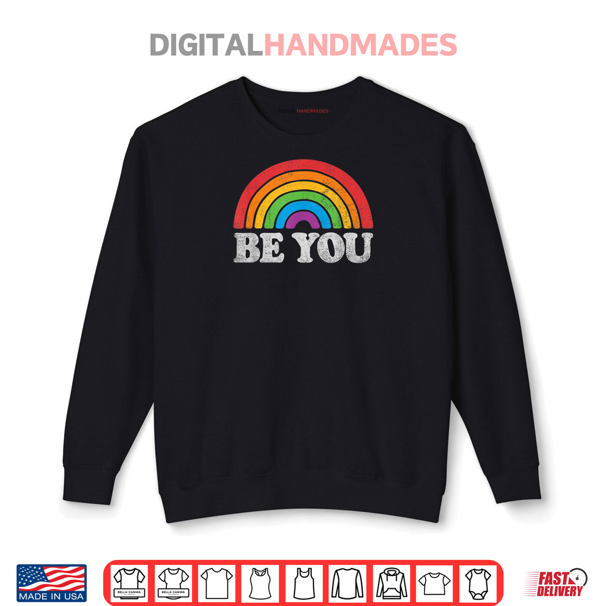 LGBTQ Be You Gay Pride Month LGBT Rainbow Flag Retro Vintage Shirt LGBTQ Be You Gay Pride Month LGBT Rainbow Flag Retro Vintage Shirt