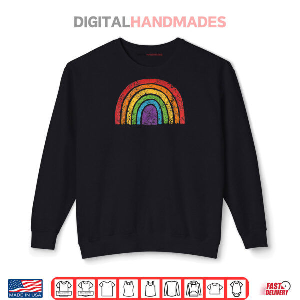 LGBTQ Rainbow Flag Gay Pride LGBT Awareness Month Vintage Shirt 1 Sweatshirt LGBTQ Rainbow Flag Gay Pride LGBT Awareness Month Vintage Shirt