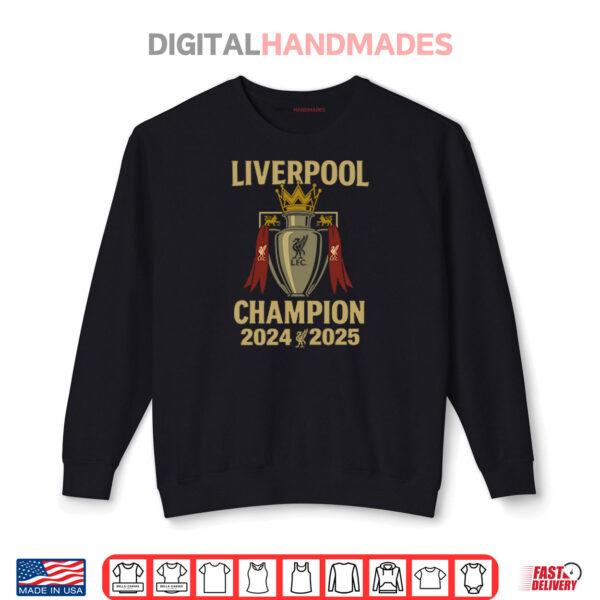 Sweatshirt Liverpool Champions 2024 2025 Shirt