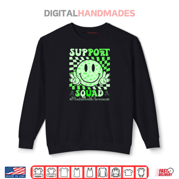 Most Likely To Sleep In All Summer Funny Teacher Student Shirt 1 Sweatshirt Mental Health Matters Awareness Support Squad Green Ribbon Shirt