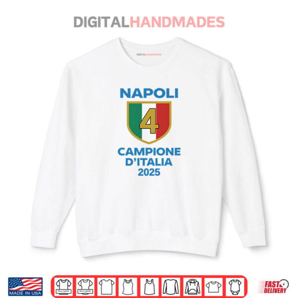 Sweatshirt Napoli Campione DItalia 2025 Shirt