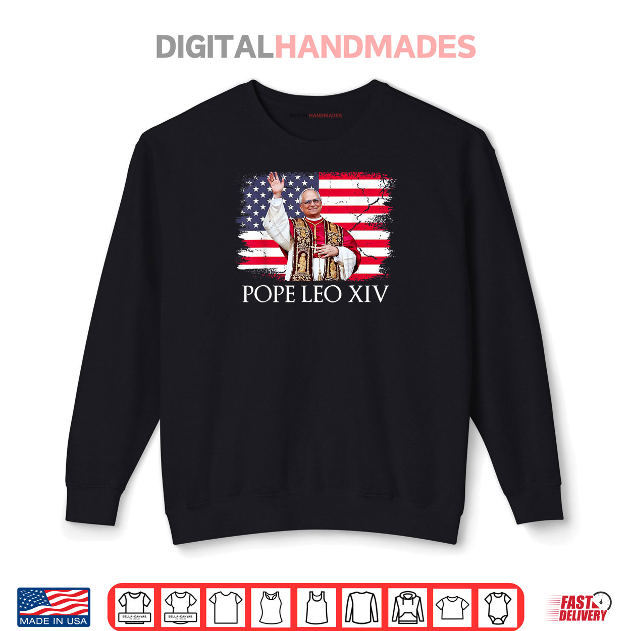 New Pope Leo XIV Robert American Flag Shirt New Pope Leo XIV Robert American Flag Shirt