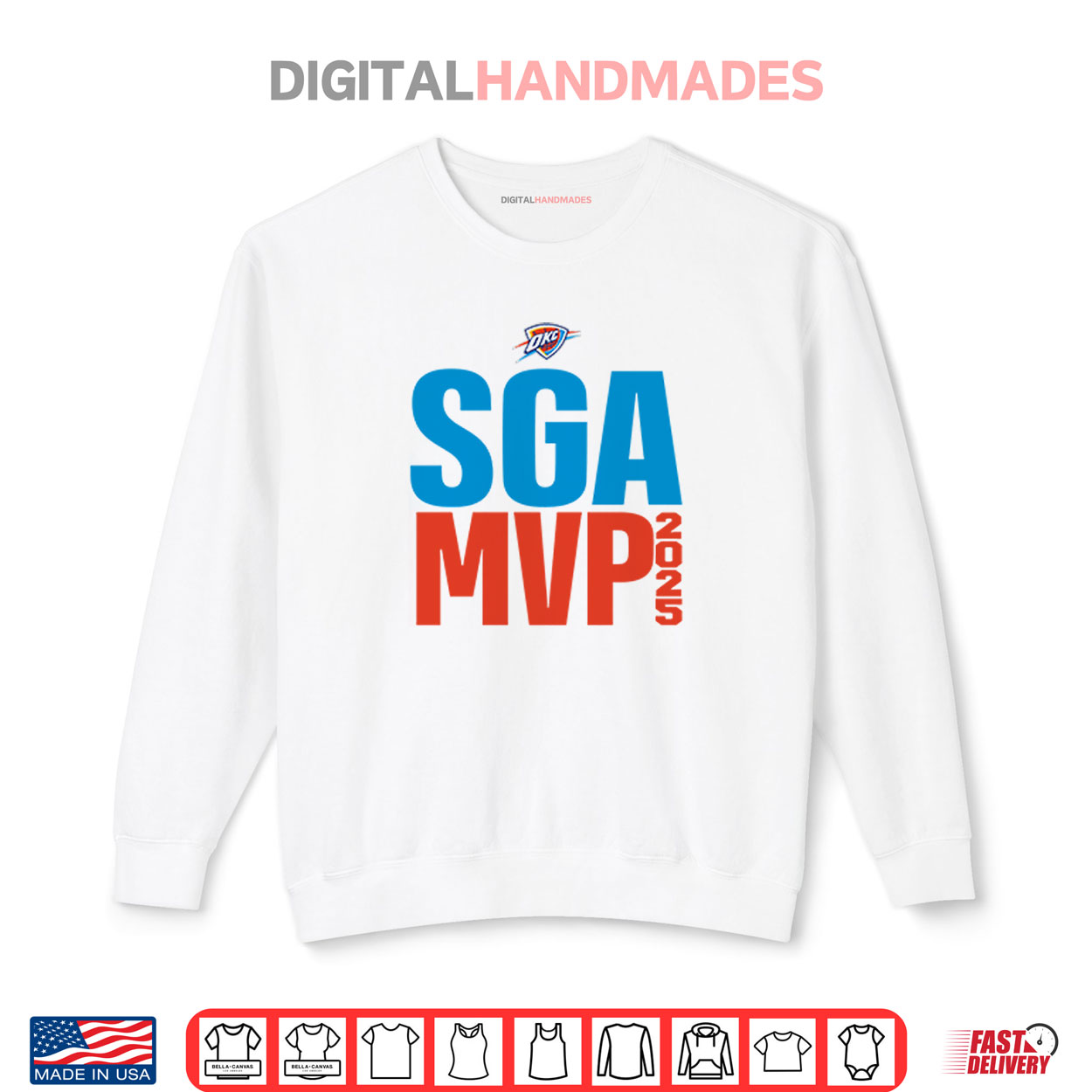 OKC Thunder SGA MVP 2025 Shai Gilgeous Alexander Shirt OKC Thunder SGA MVP 2025 Shai Gilgeous Alexander Shirt