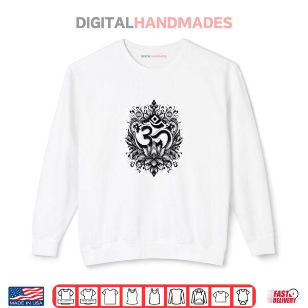 Sweatshirt Om Symbol Namaste Aum Ohm Hindu Zen Tantra Yoga Day TShirt