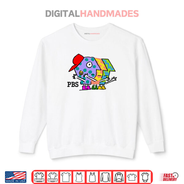 PBS Cartoon Character Shirt 1 Sweatshirt PBS Cartoon Character Shirt