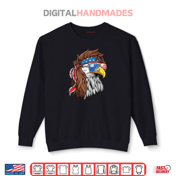 Patriotic Bald Eagle Mullet USA American Flag 4th of July Shirt 1 Sweatshirt Patriotic Bald Eagle Mullet USA American Flag 4th of July Shirt