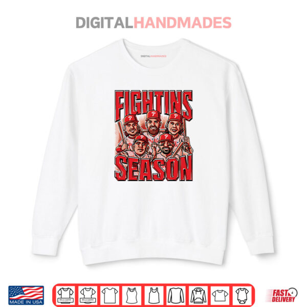 Sweatshirt Philadelphia Phillies Fightins Season 2025 Phillie IBEW Local 98 Phillie Shirt