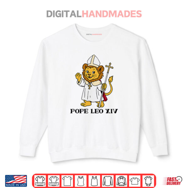 Sweatshirt Pope Leo XIV Lion Shirt