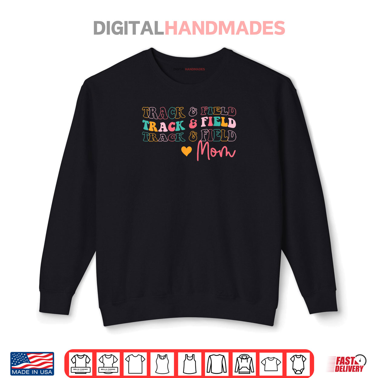 Retro Track And Field Mom Funny Sports Running Mother’s Day Shirt Retro Track And Field Mom Funny Sports Running Mother’s Day Shirt