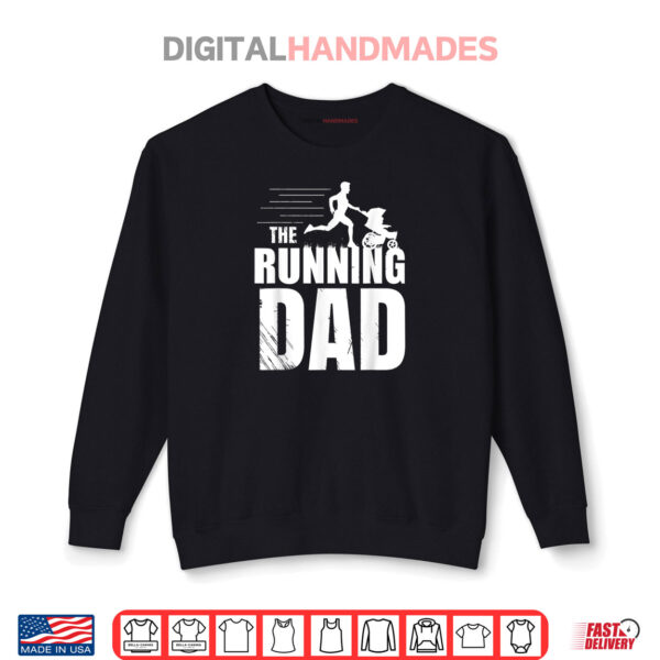 Sweatshirt Running Dad Fathers Day Shirt
