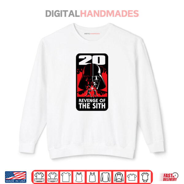 Sweatshirt Star Wars Revenge Of The Sith 20th Anniversary Final Fight Shirt