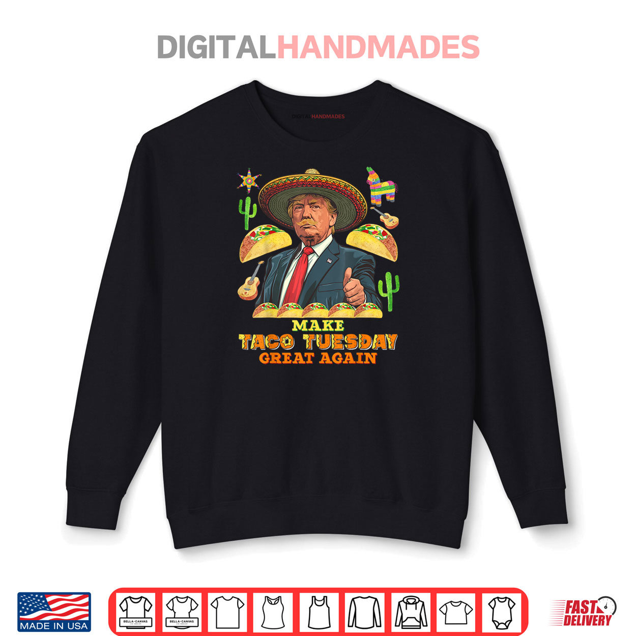 Taco Tuesday Make Taco Tuesday Great Again Donald Trump Taco Shirt Taco Tuesday Make Taco Tuesday Great Again Donald Trump Taco Shirt