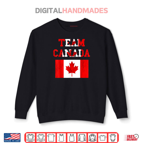 Team Canada Maple Leaf Canadian Soccer Team Canada Flag Shirt 1 Sweatshirt Team Canada Maple Leaf Canadian Soccer Team Canada Flag Shirt