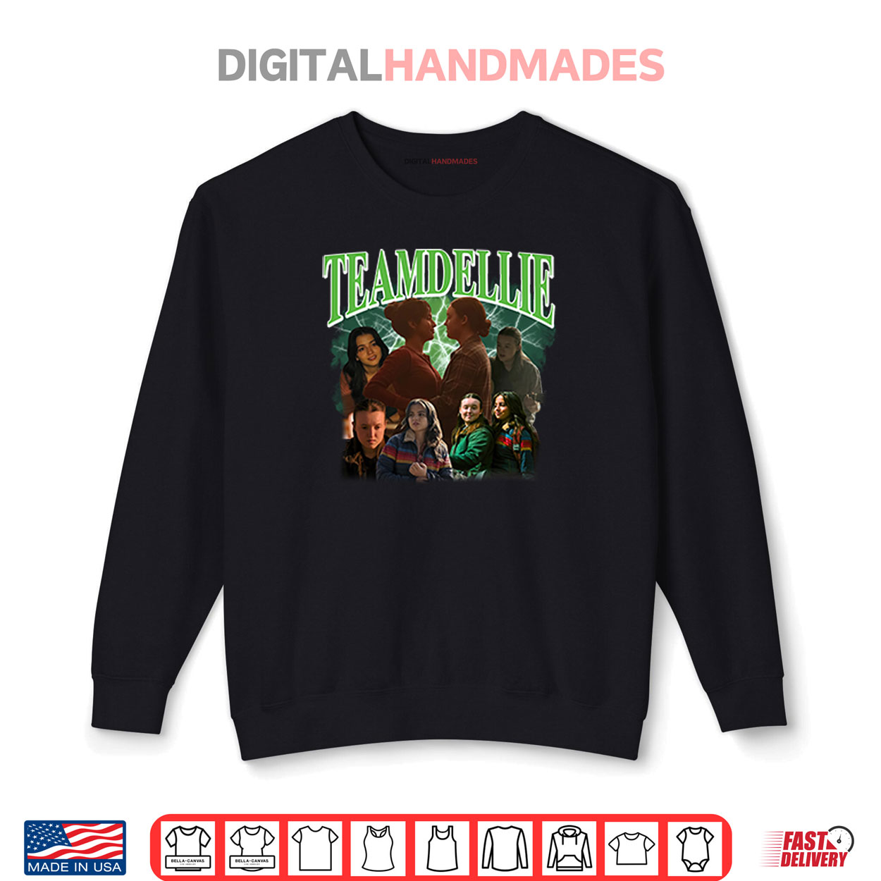 Team Dellie The Last Of Us Shirt Team Dellie The Last Of Us Shirt