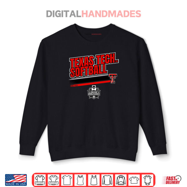 Sweatshirt Texas Tech Softball 2025 Womens College World Series Shirt