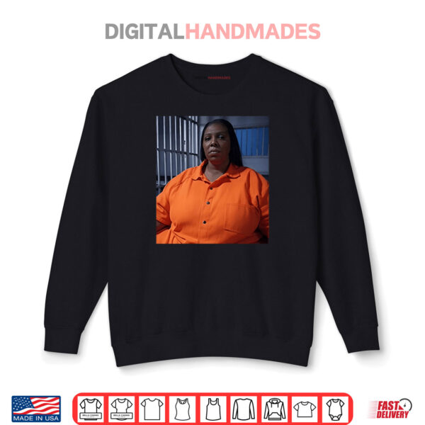 Sweatshirt Tish James Mugshot Shirt