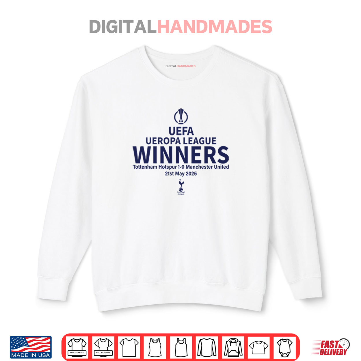 Tottenham Hotspur Europa League Winners Shirt Tottenham Hotspur Europa League Winners Shirt
