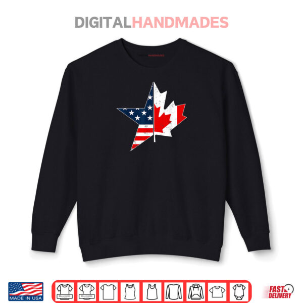 US EH Leaf USEH Canadian American Canada USA Flag Home Pride Shirt 1 Sweatshirt US EH Leaf USEH Canadian American Canada USA Flag Home Pride Shirt