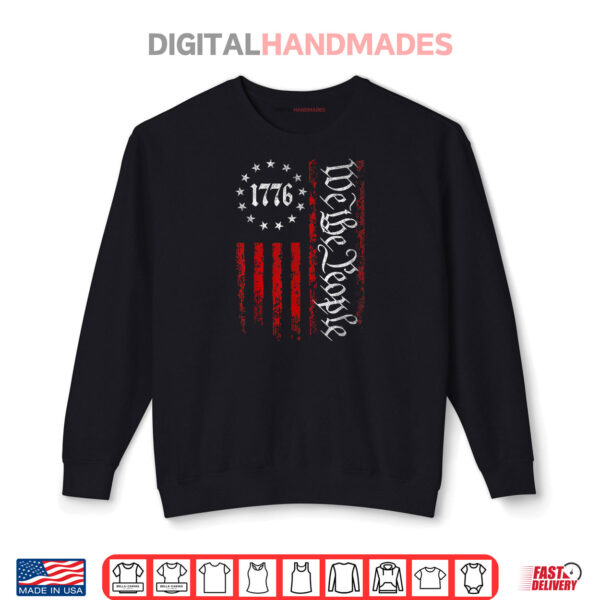 Sweatshirt US Flag Constitution of the USA Patriotic 4th of July Shirt