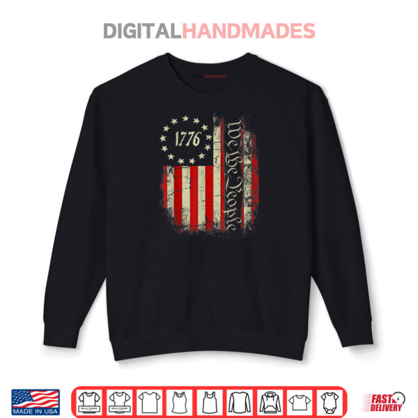 Sweatshirt USA US Flag Patriotic 4th of July America Shirt