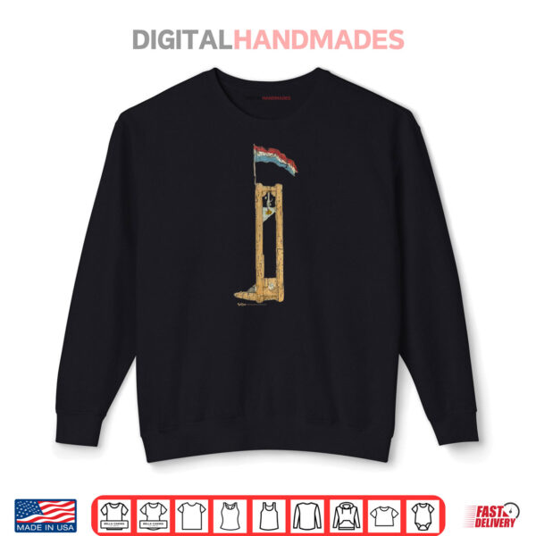 Sweatshirt Vintage French Guillotine Paris Flag Bastille Day Shirt