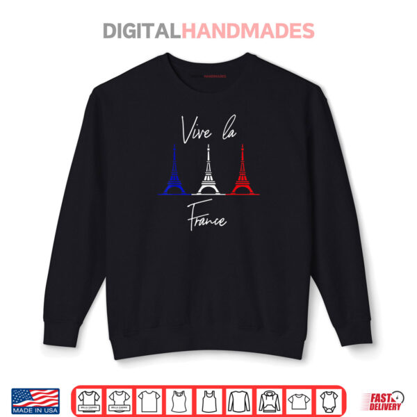 Sweatshirt Vive La France Bastille Day Shirt