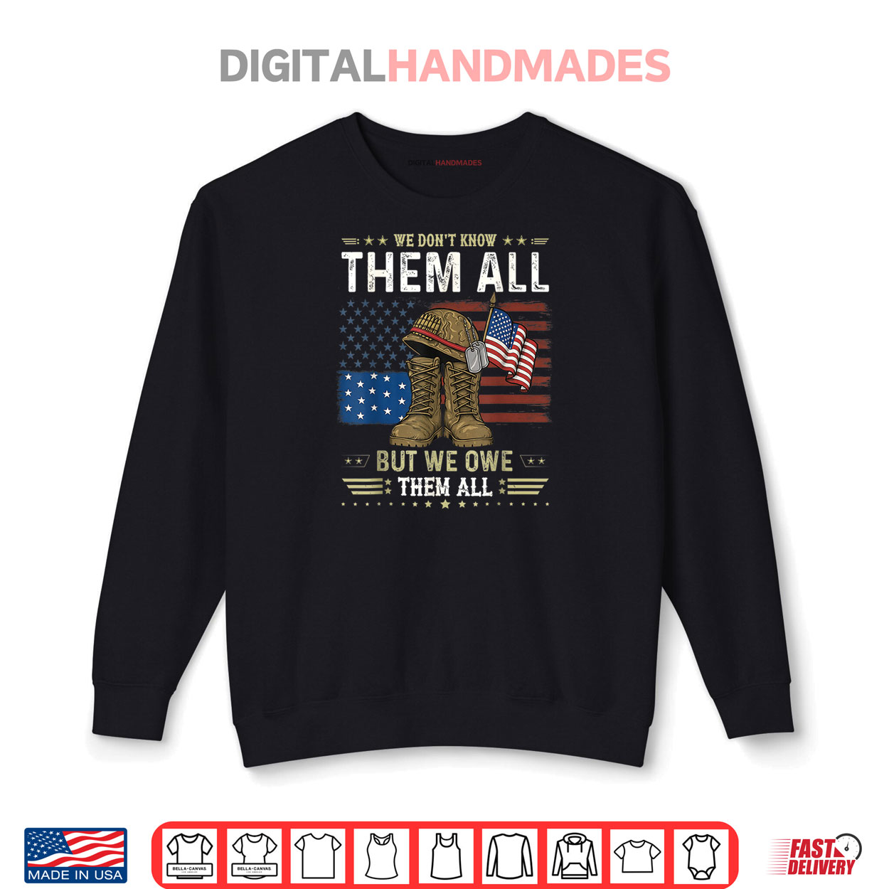 We Owe Them All Partiotic Veterans Day Memorial Day Shirt We Owe Them All Partiotic Veterans Day Memorial Day Shirt