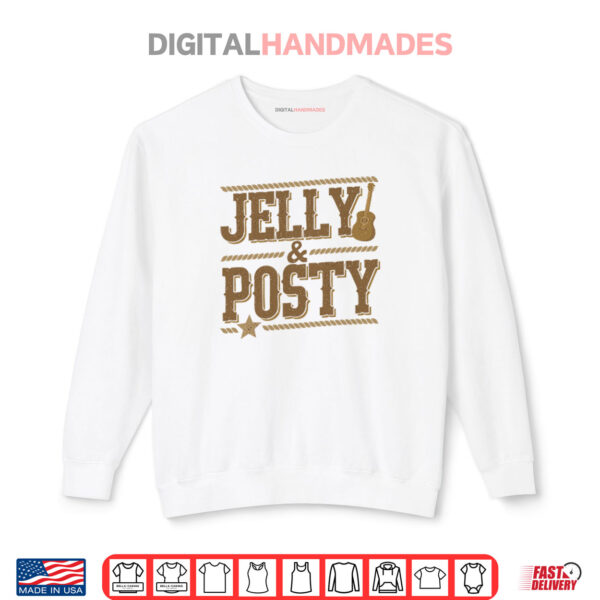 Western Jelly Roll Posty Shirt 1 Sweatshirt Western Jelly Roll Posty Shirt
