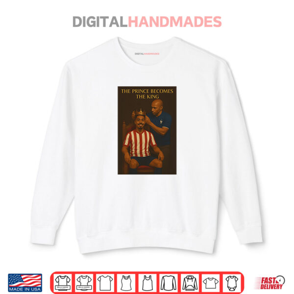 Sweatshirt Wilson Isidor The Prince Becomes The King Shirt