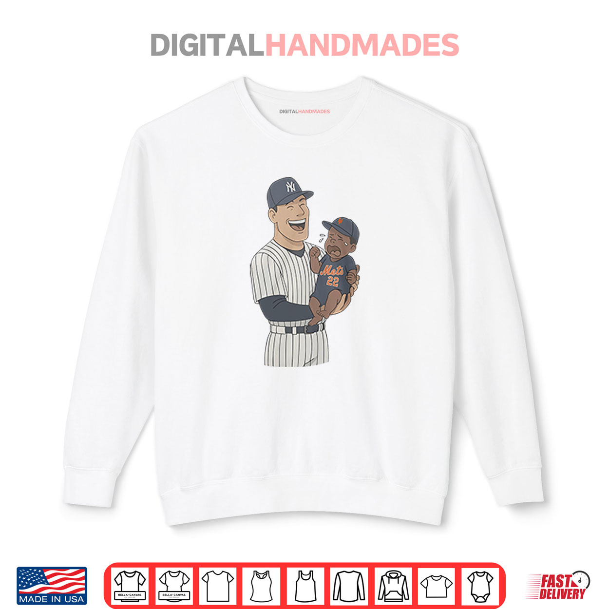 Yankees Holding Crying Mets Baby Shirt Yankees Holding Crying Mets Baby Shirt