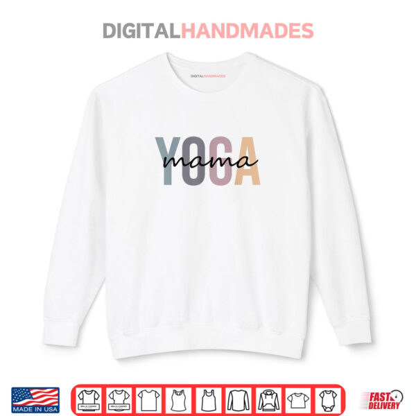 Sweatshirt Yoga Mama Gifts For Mommy Mother Mom Yogas Day Shirt