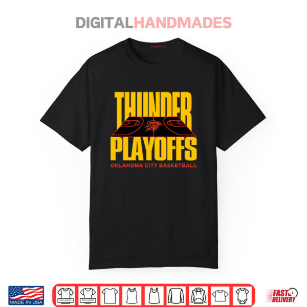 Thunder Playoffs Oklahoma City Basketball 2025 Shirt