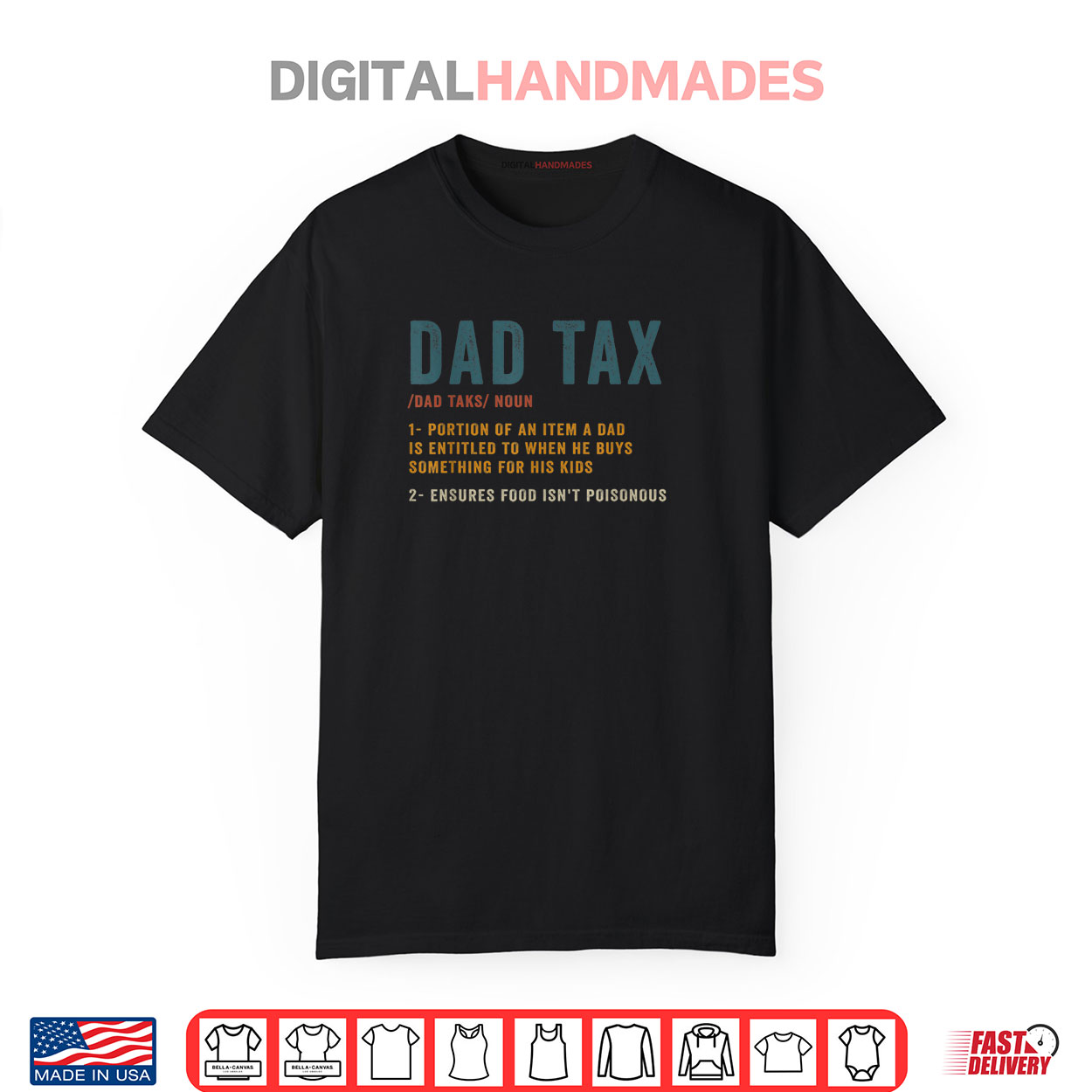 Vintage Dad Tax Definition Funny Father’s Day Shirt Vintage Dad Tax Definition Funny Father’s Day Shirt
