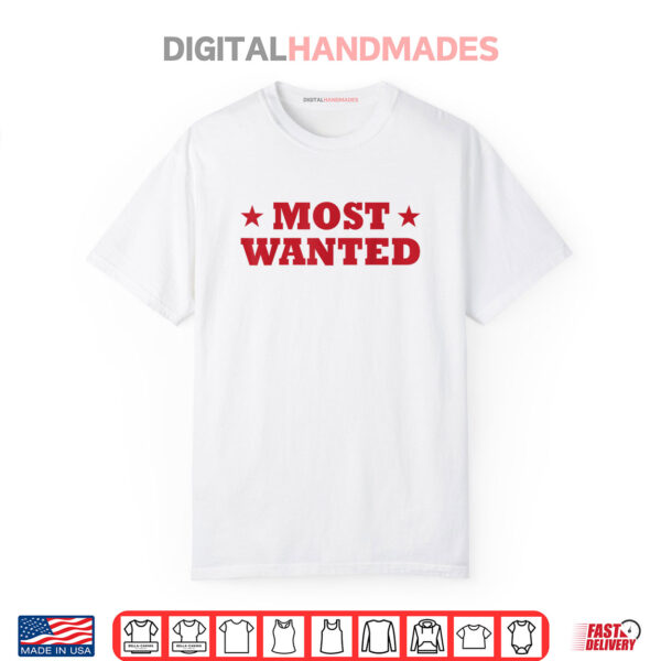 Western Cowboy Cowgirl Outfit Most Wanted Shirt