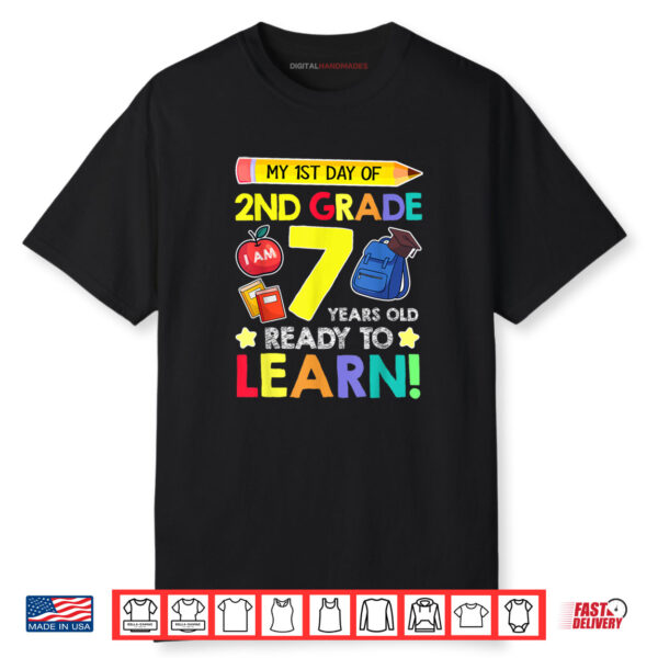2nd Grade Back to First Day of School Shirt