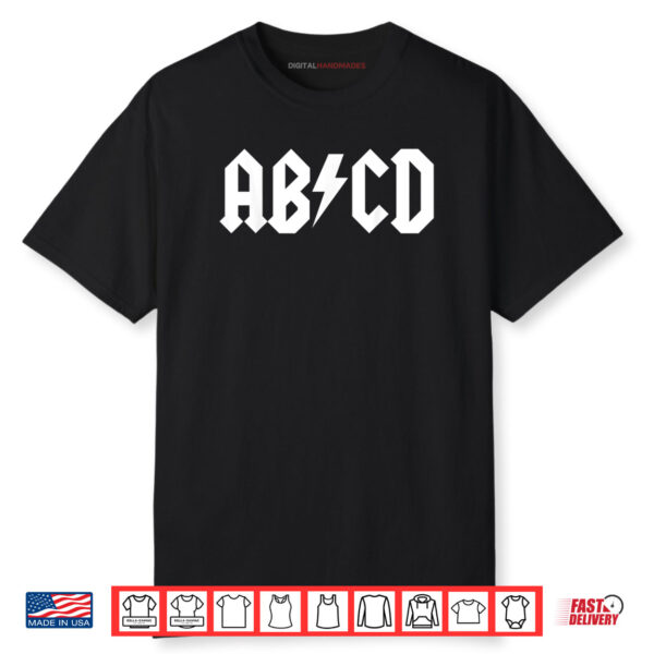 ABCD Rock Back To School Shirt