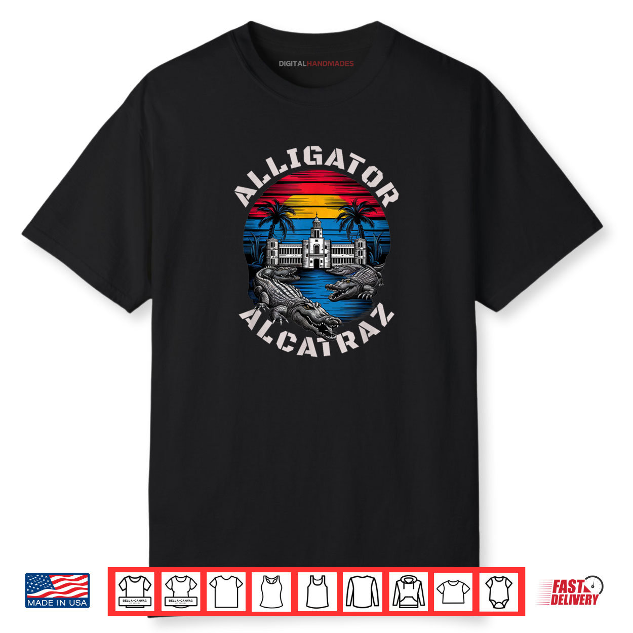 Alligator Alcatraz Florida Everglades Prison Shirt