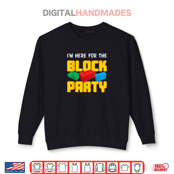 Back To School Block Party Preschool Kindergarten Shirt