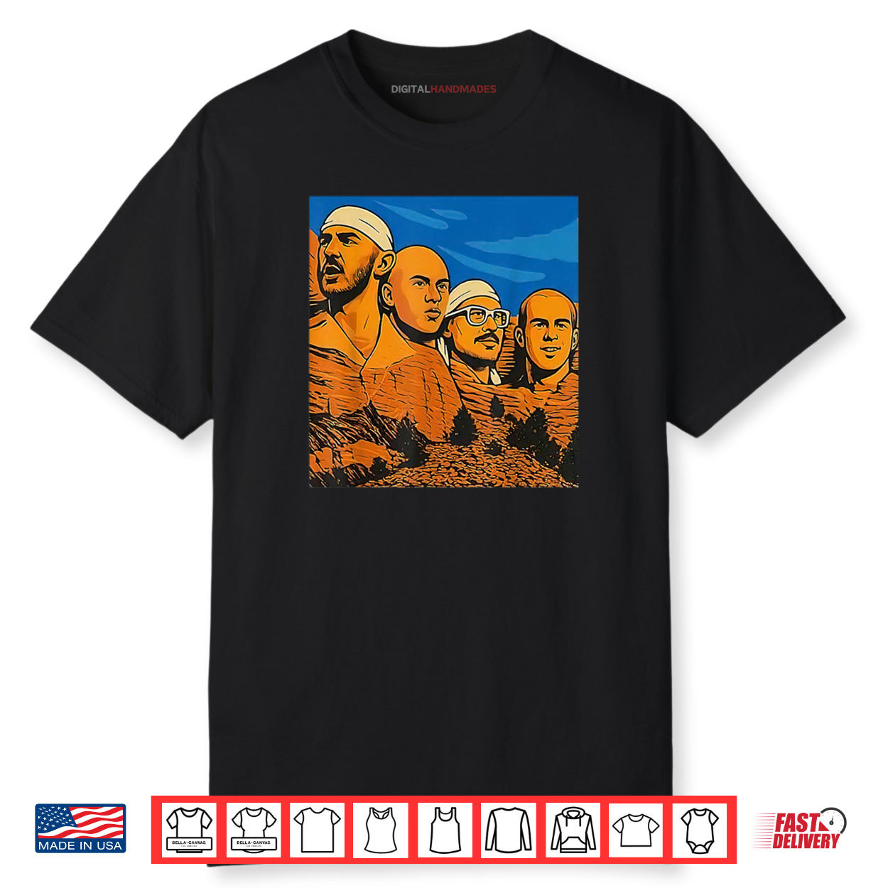 Basketball Tee Alex Caruso Mount Rushmore Shirt