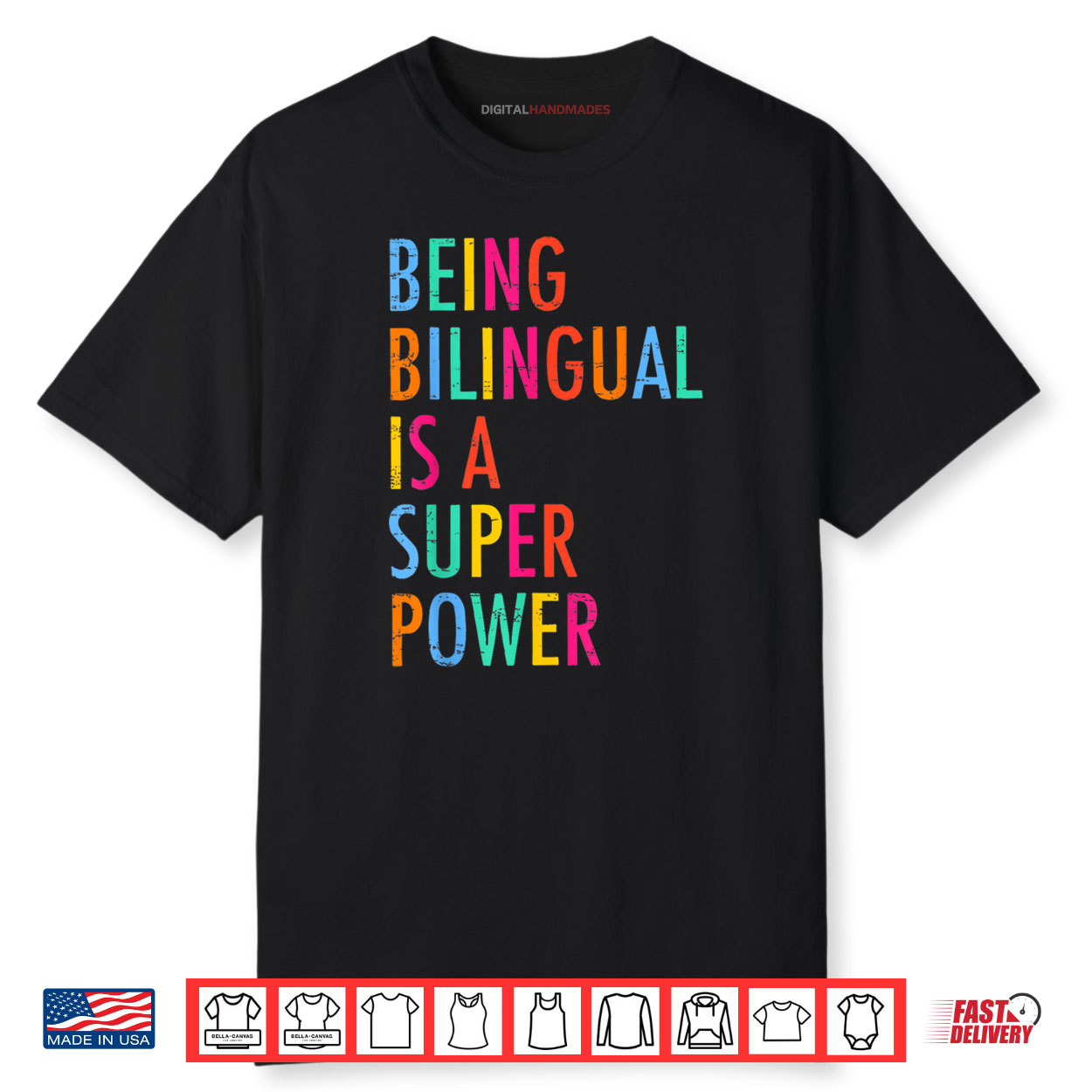 Being Bilingual Is A Superpower Back To School Shirt Being Bilingual Is A Superpower Back To School Shirt