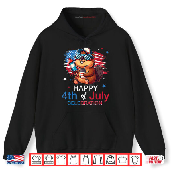 American Flag Dachshund Patriotic 4th Of July Weiner Lover Shirt 2 Black Hoodie Beaver Red White And Blue Happy 4th Of July Day Celebration Shirt digitalhandmades