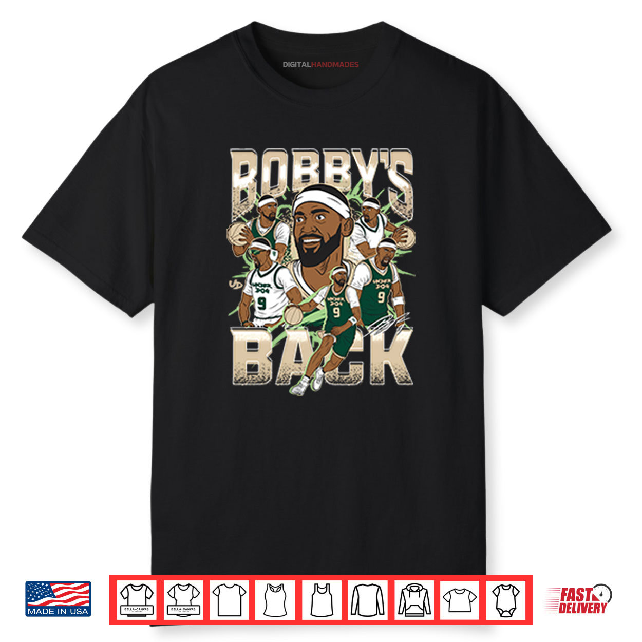 Bobby’s Back Under Dog Shirt