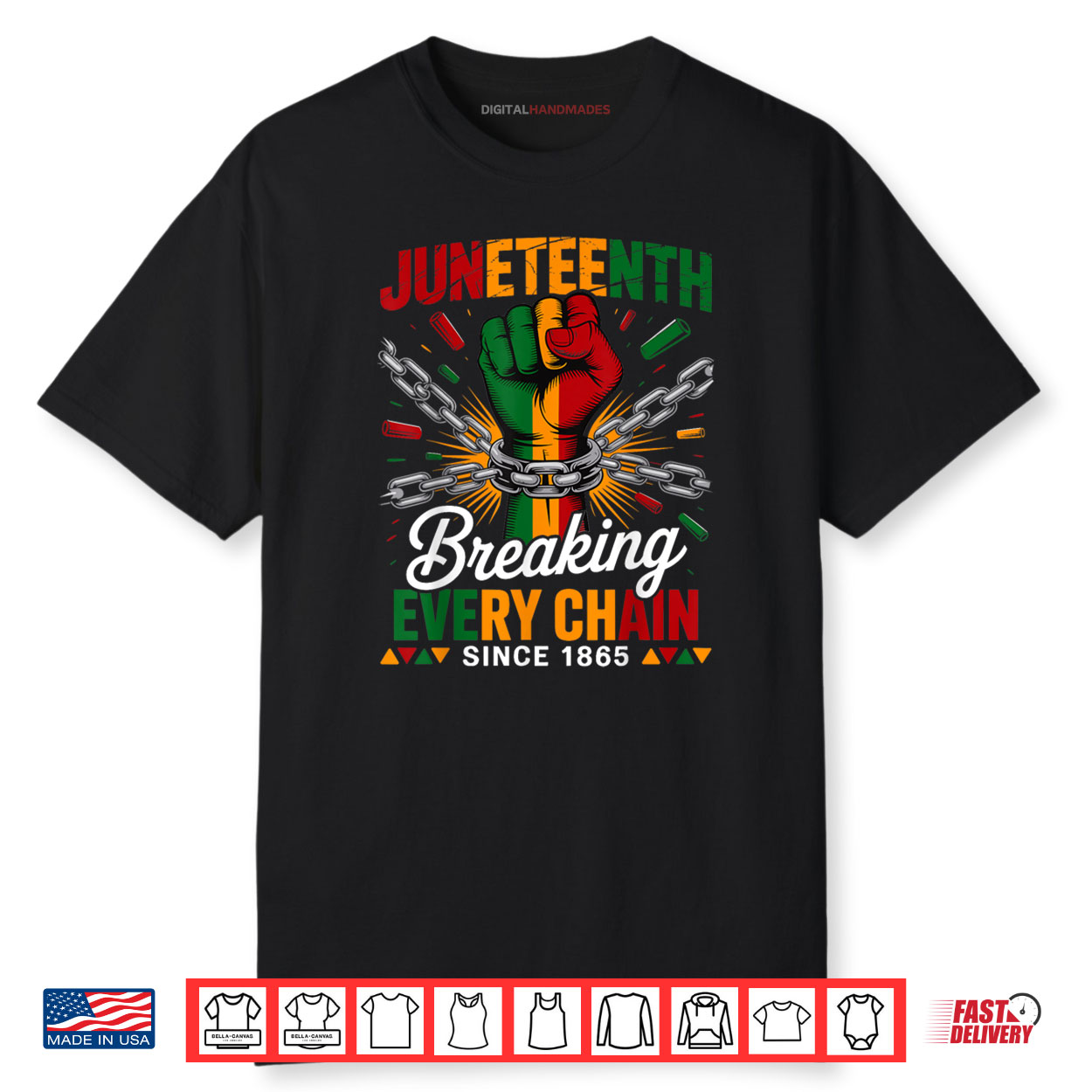 Breaking Every Chain Since 1865 Juneteenth Freedom Shirt Breaking Every Chain Since 1865 Juneteenth Freedom Shirt