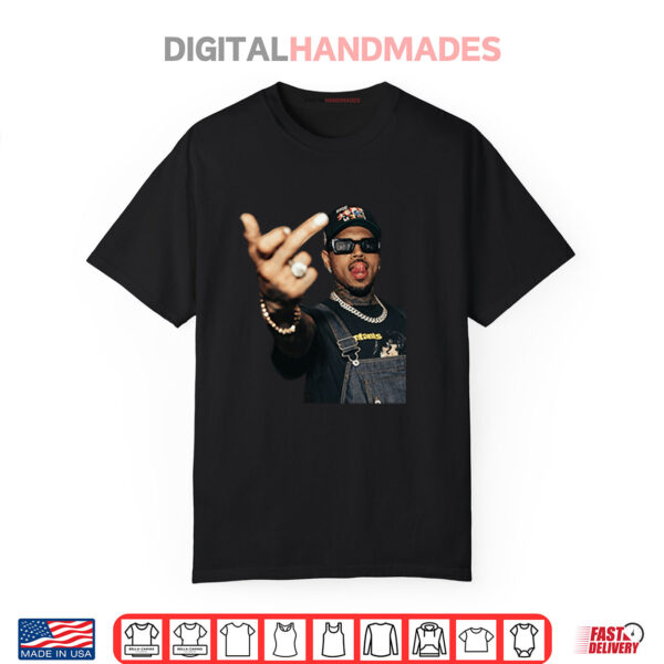 Chris Brown Middle Finger Shirt