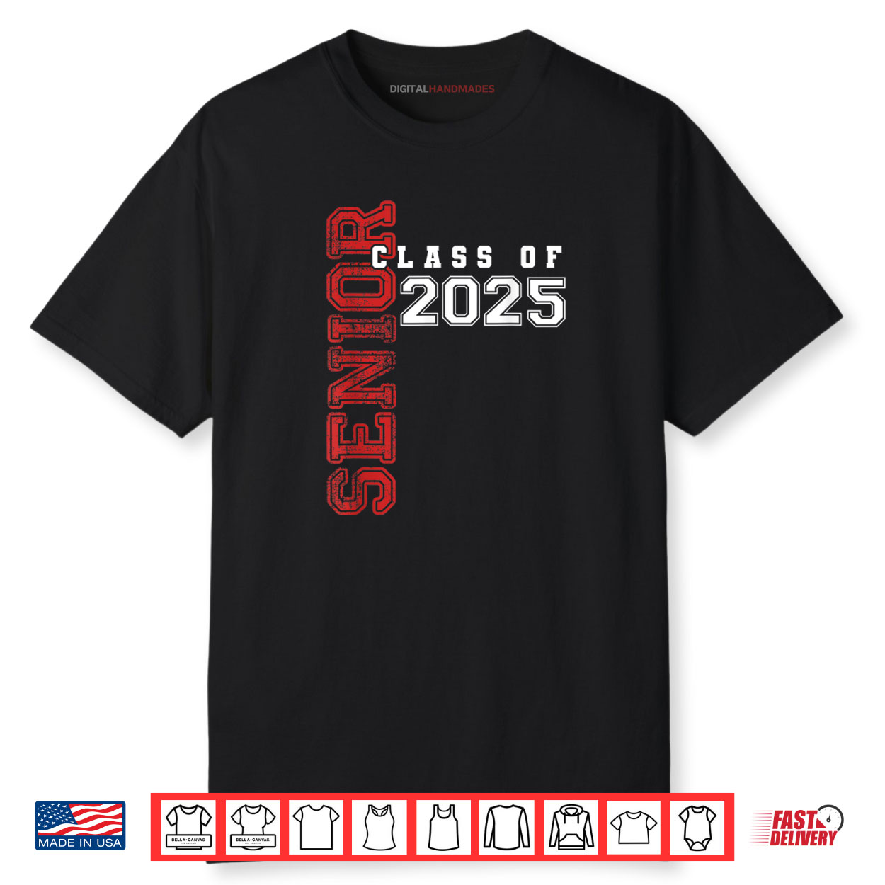 Class of 2025 Senior 2025 Back To School 2025 & Graduation Shirt Class of 2025 Senior 2025 Back To School 2025 & Graduation Shirt