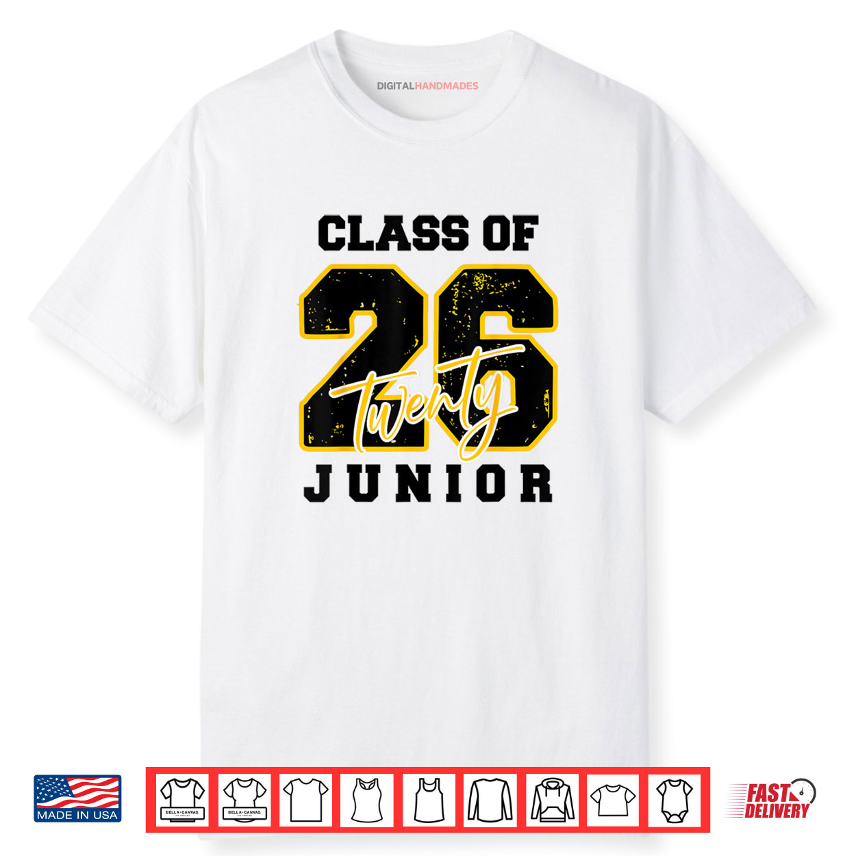 Class of 2026 Junior High School Back To School 11th Grade Shirt Class of 2026 Junior High School Back To School 11th Grade Shirt