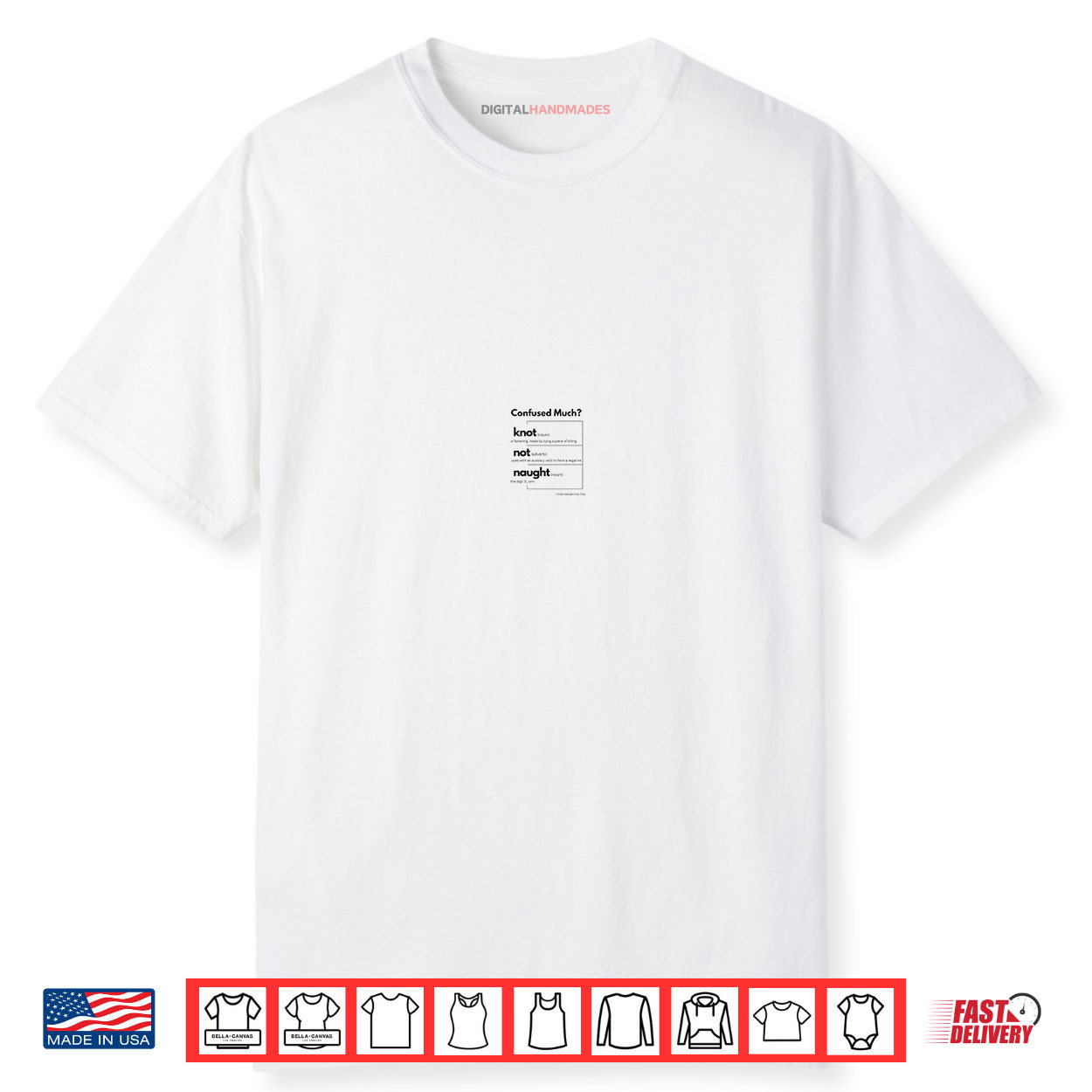 Confused Homophone Wordplay Design Shirt