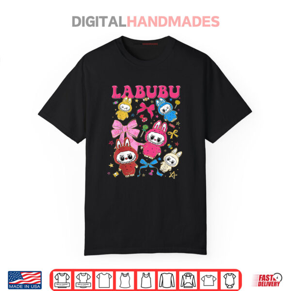 Coquette Bow Labubu The Monsters Labubu Lover Shirt